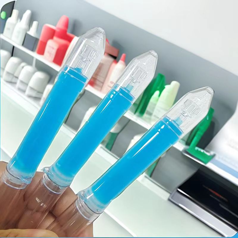 blue micro needle gel