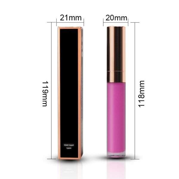 pigment vegan wholesale matte liquid lipstick waterproof long lasting private label matte lipstick