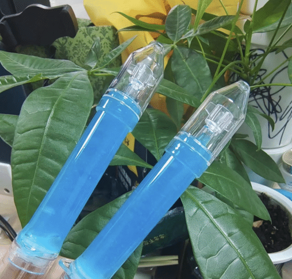 blue micro needle gel